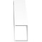 Ekena Millwork 5 1/2-in. W x 18-in. D x 18-in. H Funston Architectural Grade PVC Knee Brace BRCP055X18X18FST - alternate 6